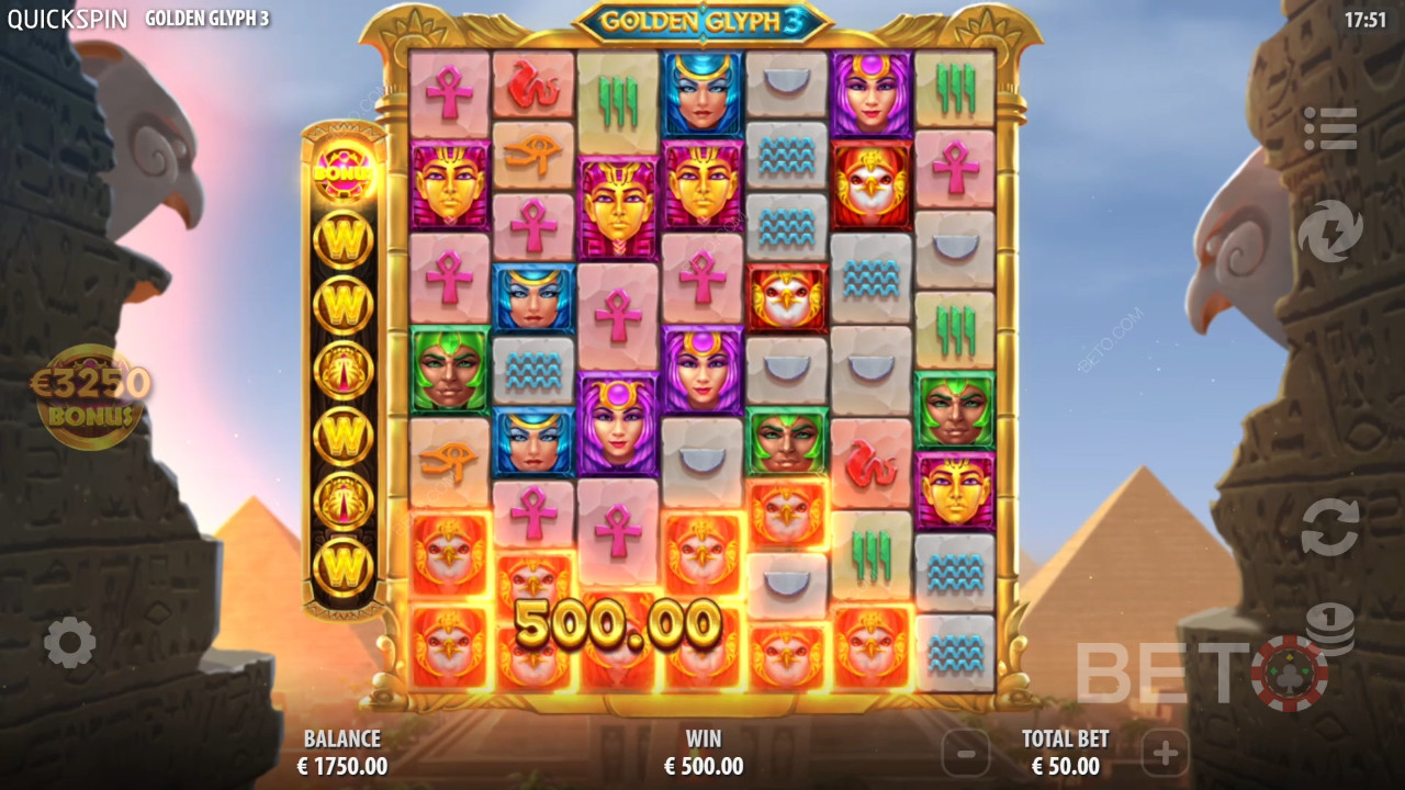 Golden Glyph 3 Recensione di BETO Slots