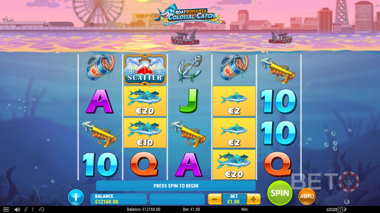 Boat Bonanza Colossal Catch  Gioco Gratuito
