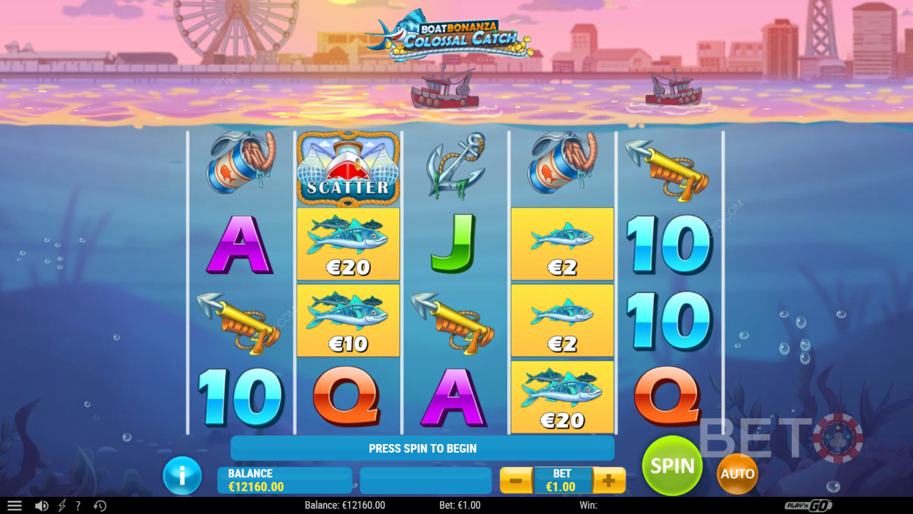 Boat Bonanza Colossal Catch Recensione da BETO Slots
