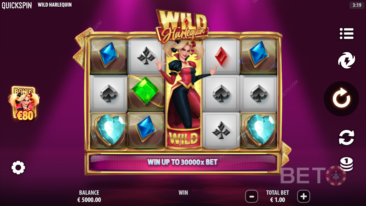 Recensione di Wild Harlequin da parte di BETO Slots