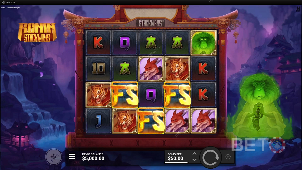 Ronin StackWays Recensione di BETO Slots