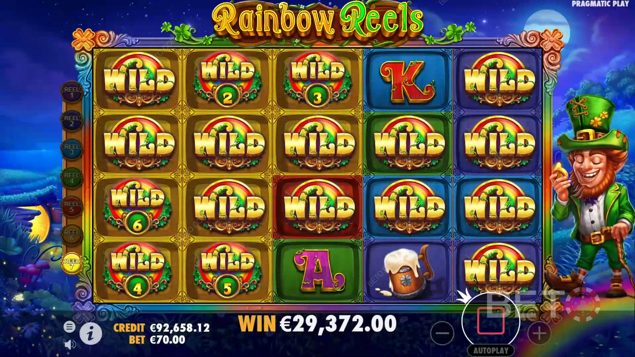 Recensione di Rainbow Reels da parte di BETO Slots
