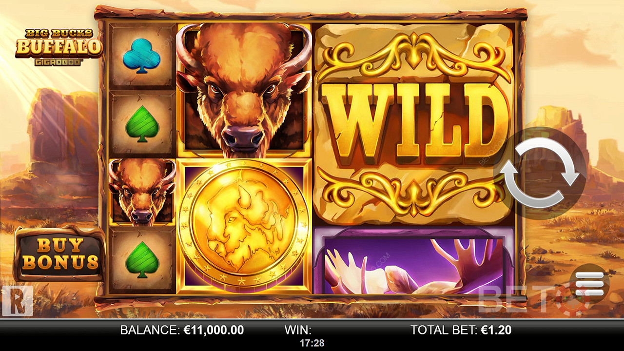 Big Bucks Buffalo Gigablox Gioco Gratuito