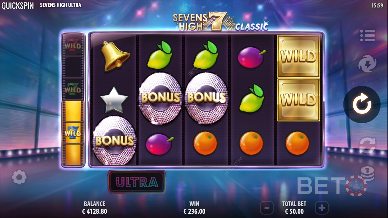 Sevens High Ultra Recensione da BETO Slots