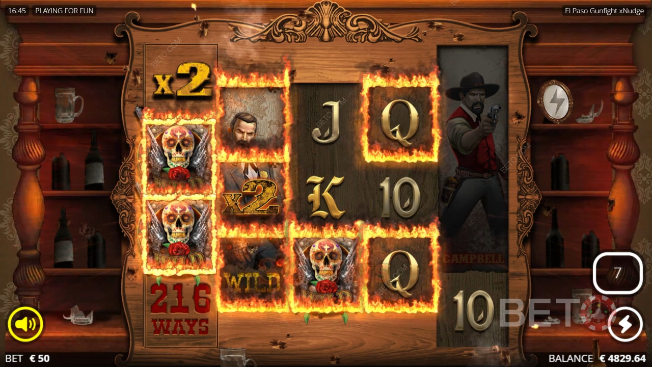 El Paso Gunfight Recensione di BETO Slots