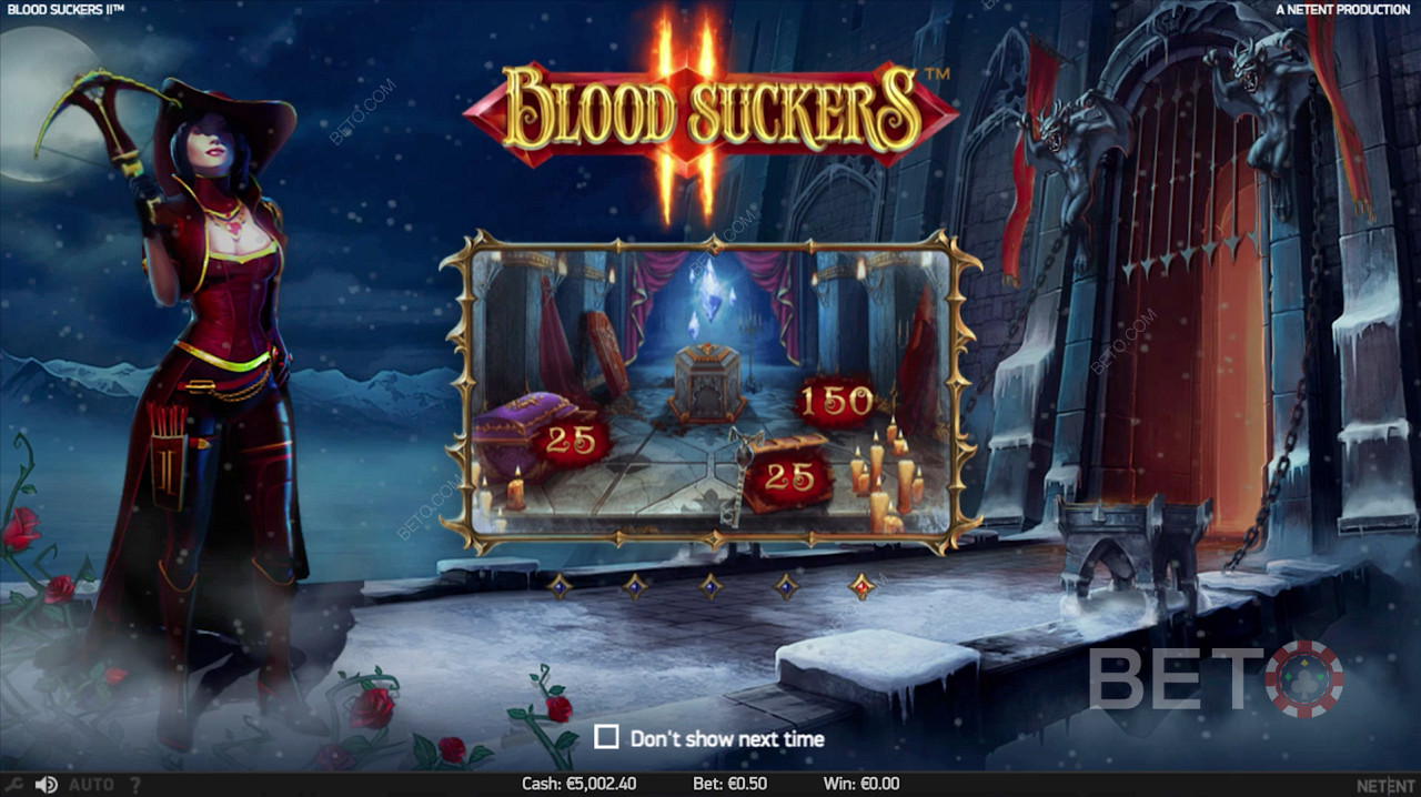 La schermata di caricamento in Blood Suckers 2