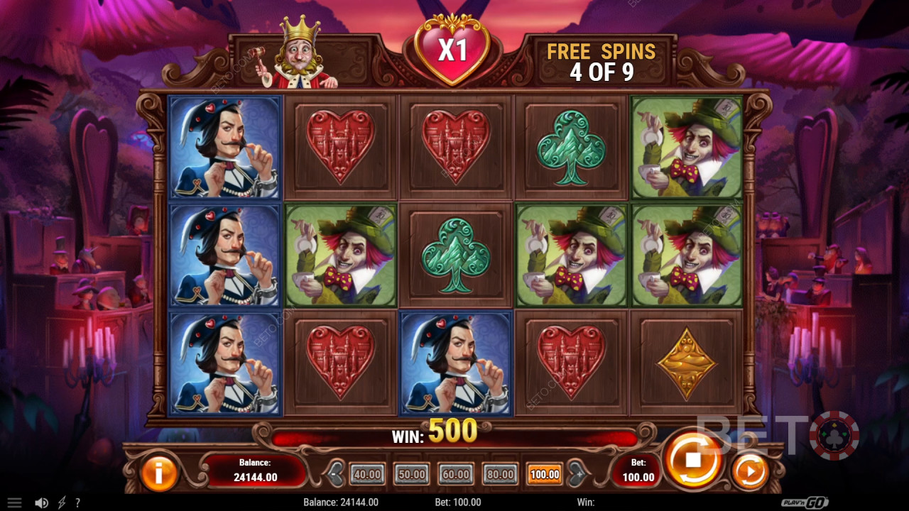 Court of Hearts Recensione di BETO Slots