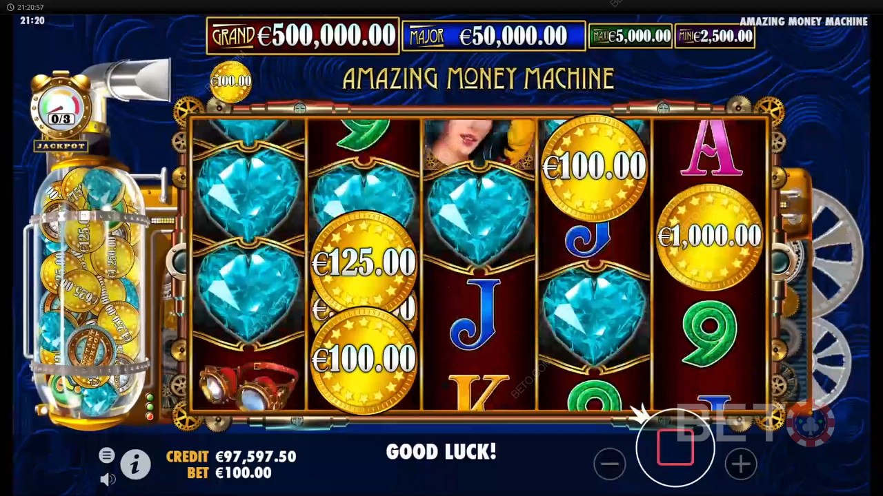 Recensione di Amazing Money Machine da parte di BETO Slots