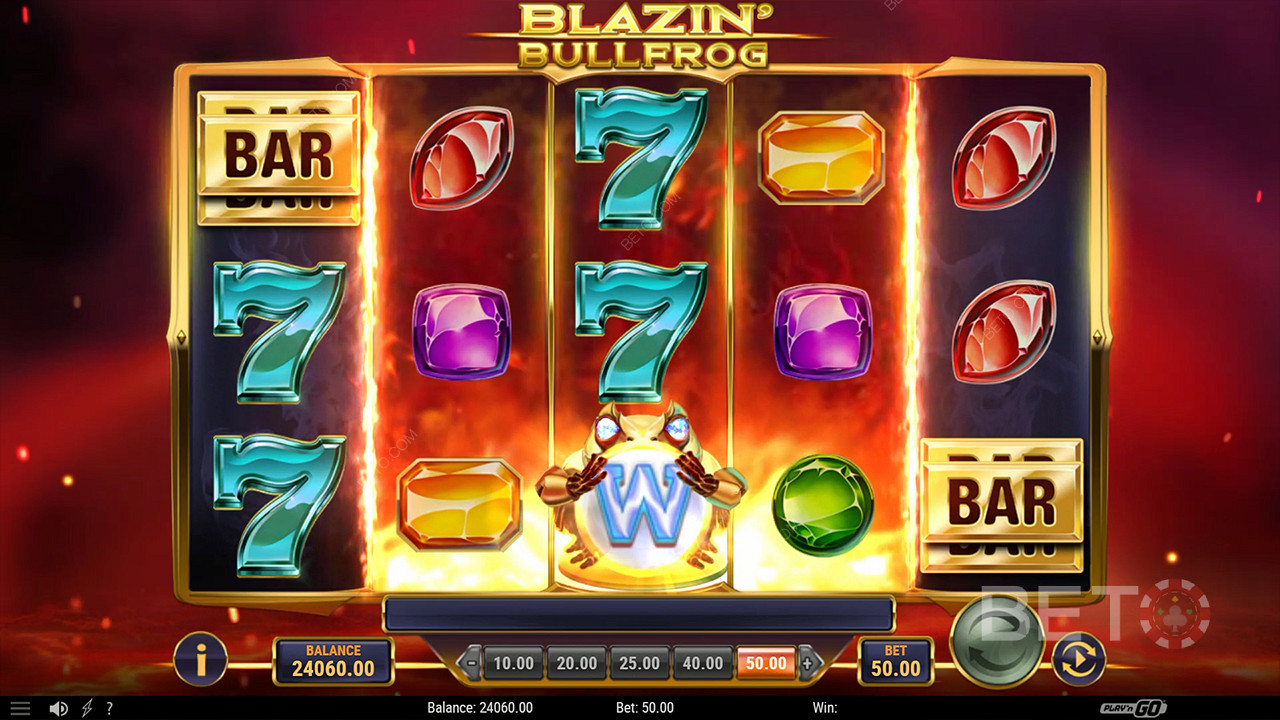 Blazin Bullfrog Gioco Gratuito