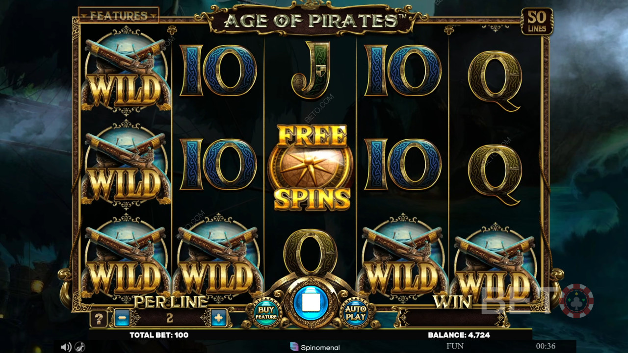 Age Of Pirates Recensione di BETO Slots