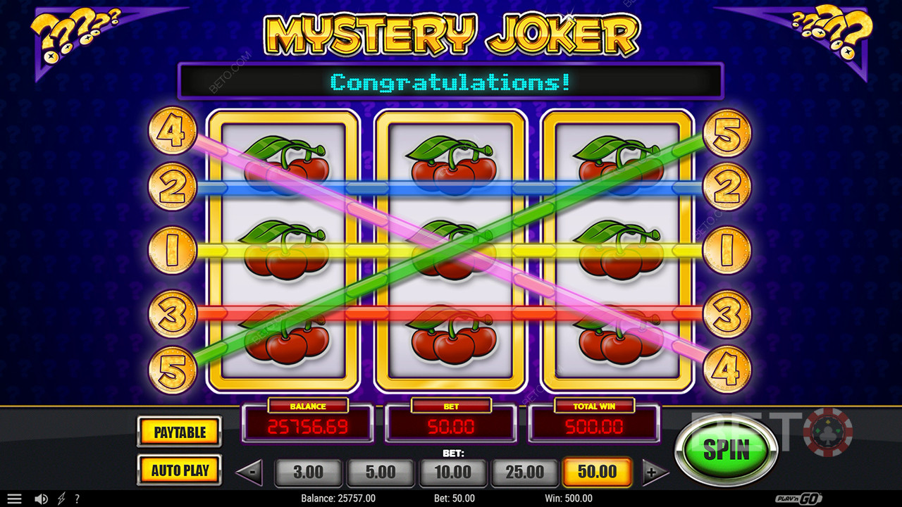 Recensione di Mystery Joker da parte di BETO Slots