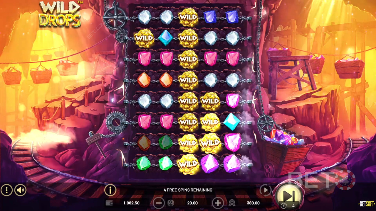 Recensione di Wild Drops da parte di BETO Slots