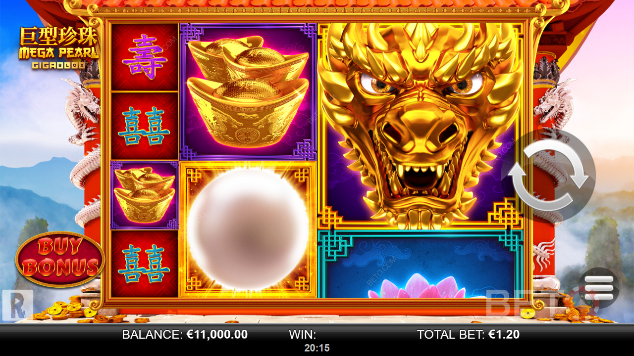 Recensione di Megapearl Gigablox da parte di BETO Slots