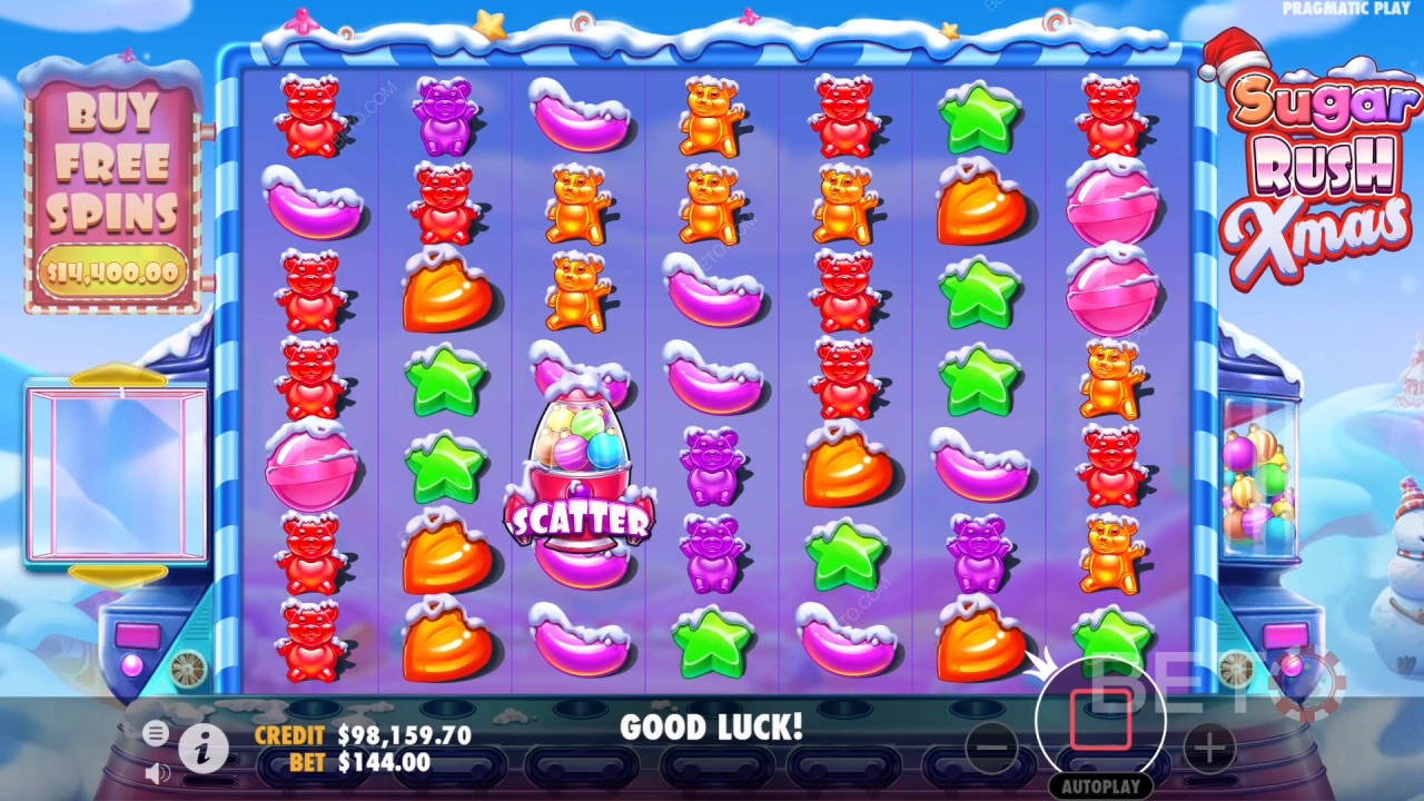 Sugar Rush Xmas Recensione di BETO Slots