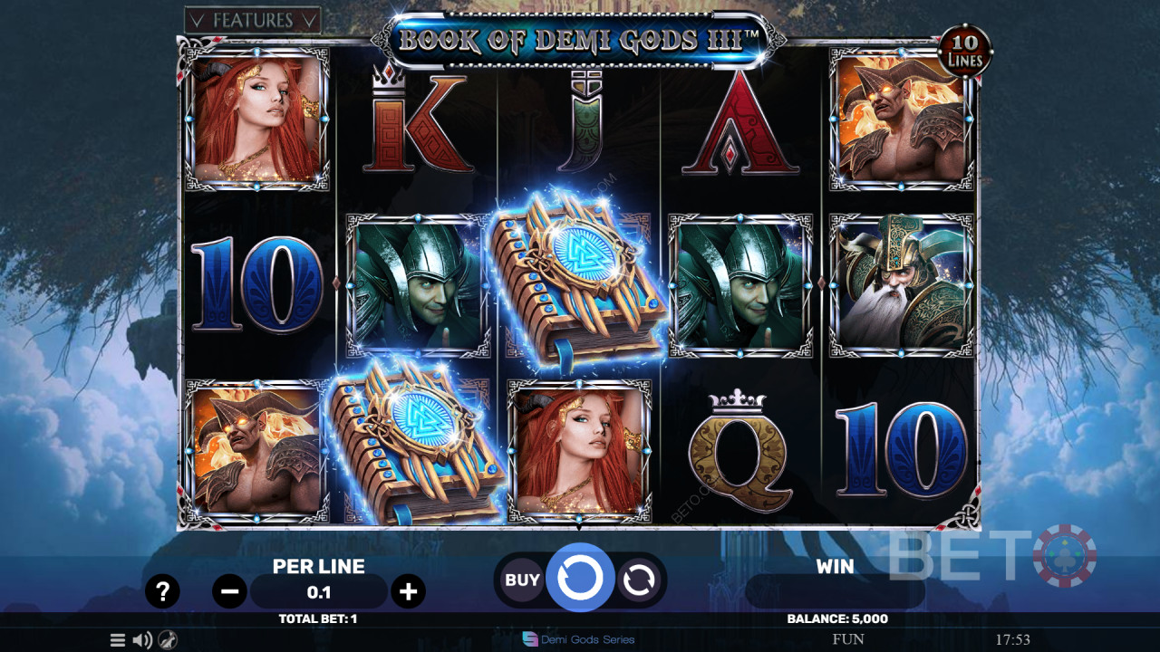 Book of Demi Gods III Recensione da BETO Slots