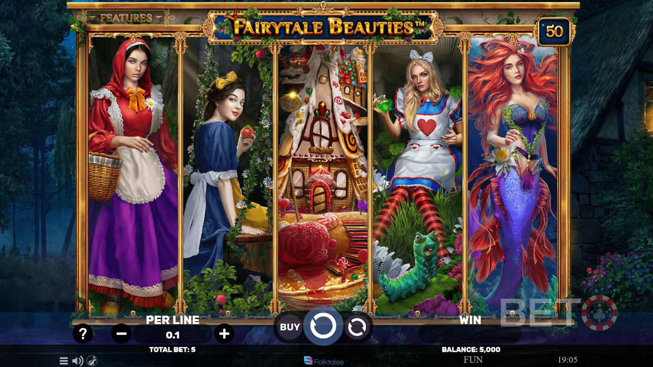 Fairytale Beauties Recensione di BETO Slots