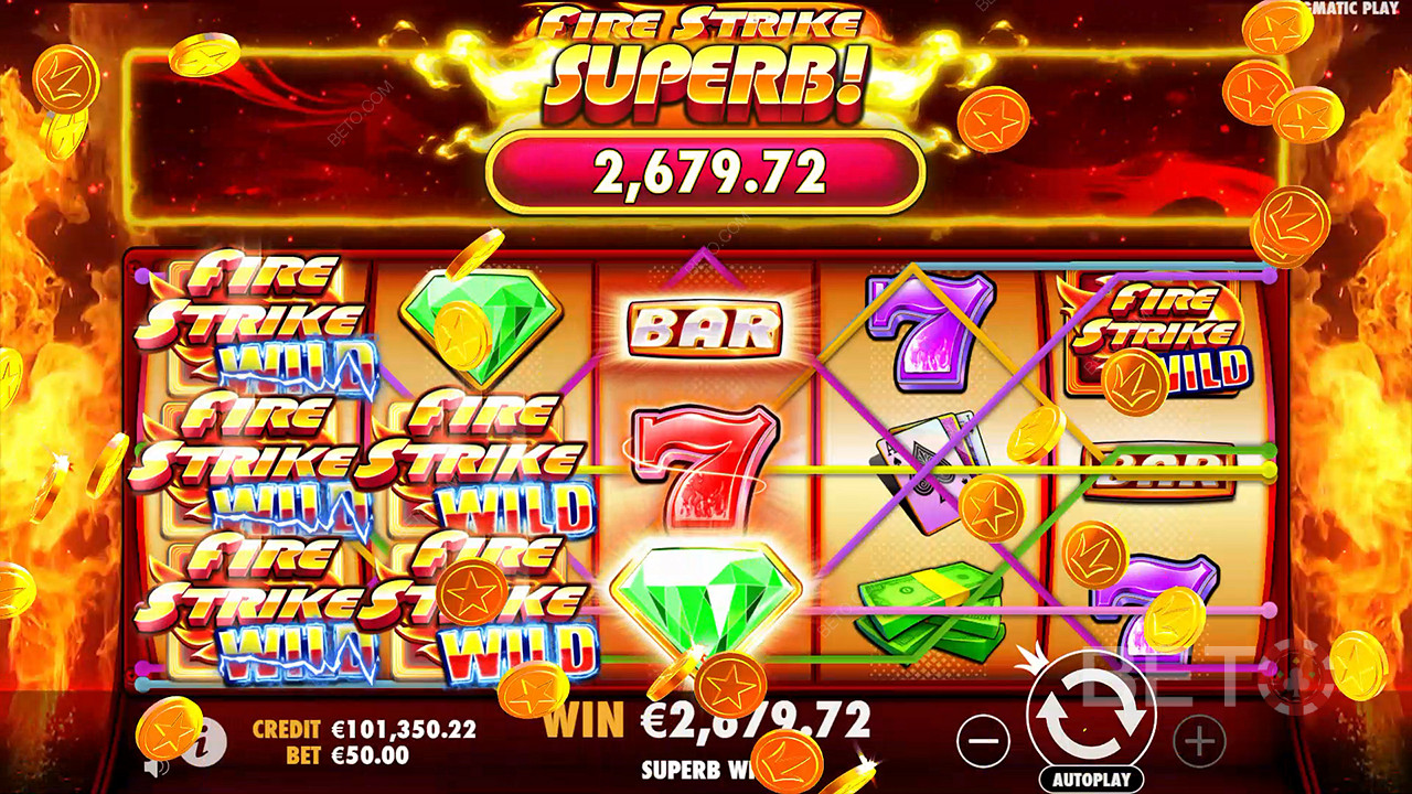 Fire Strike Recensione di BETO Slots
