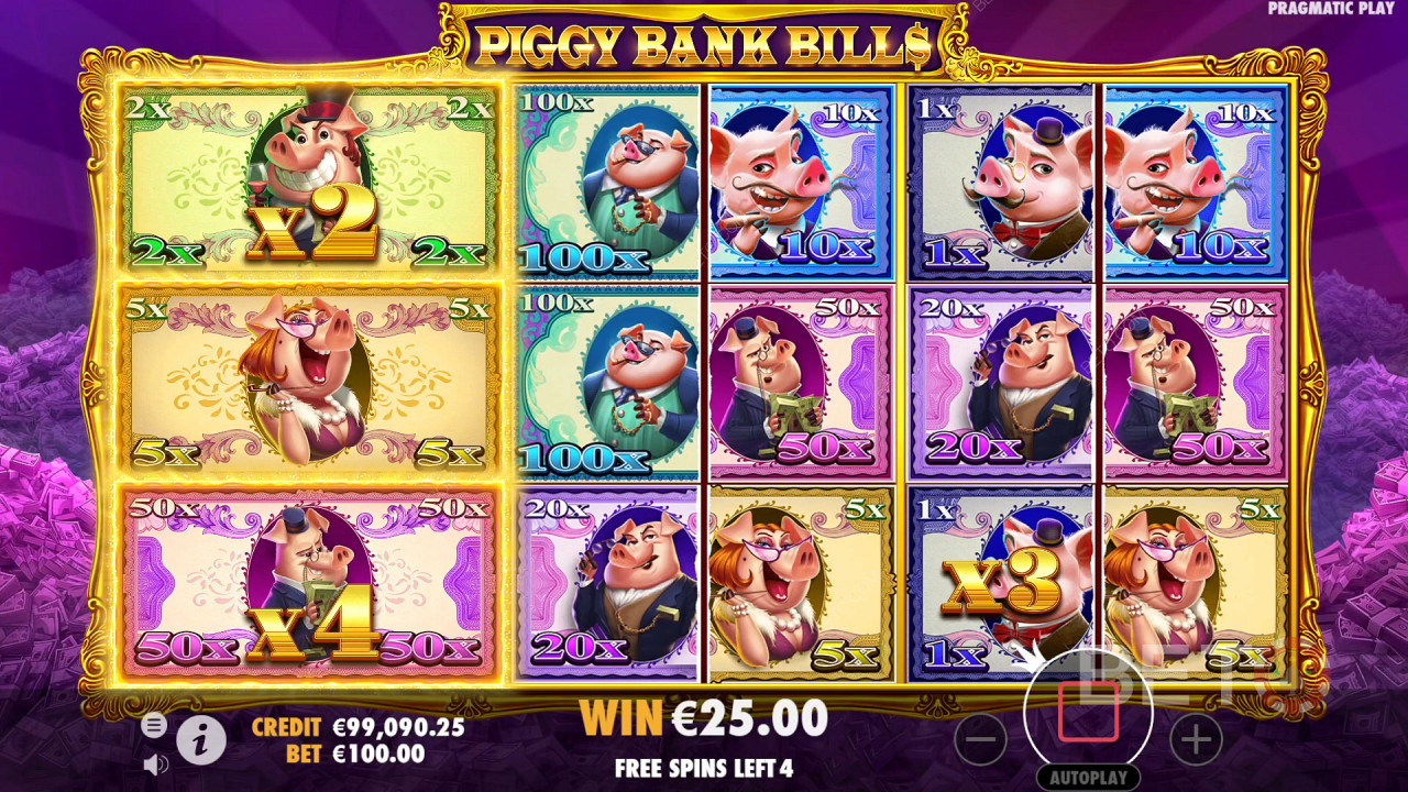 La recensione di Piggy Bank Bills da parte di BETO Slots