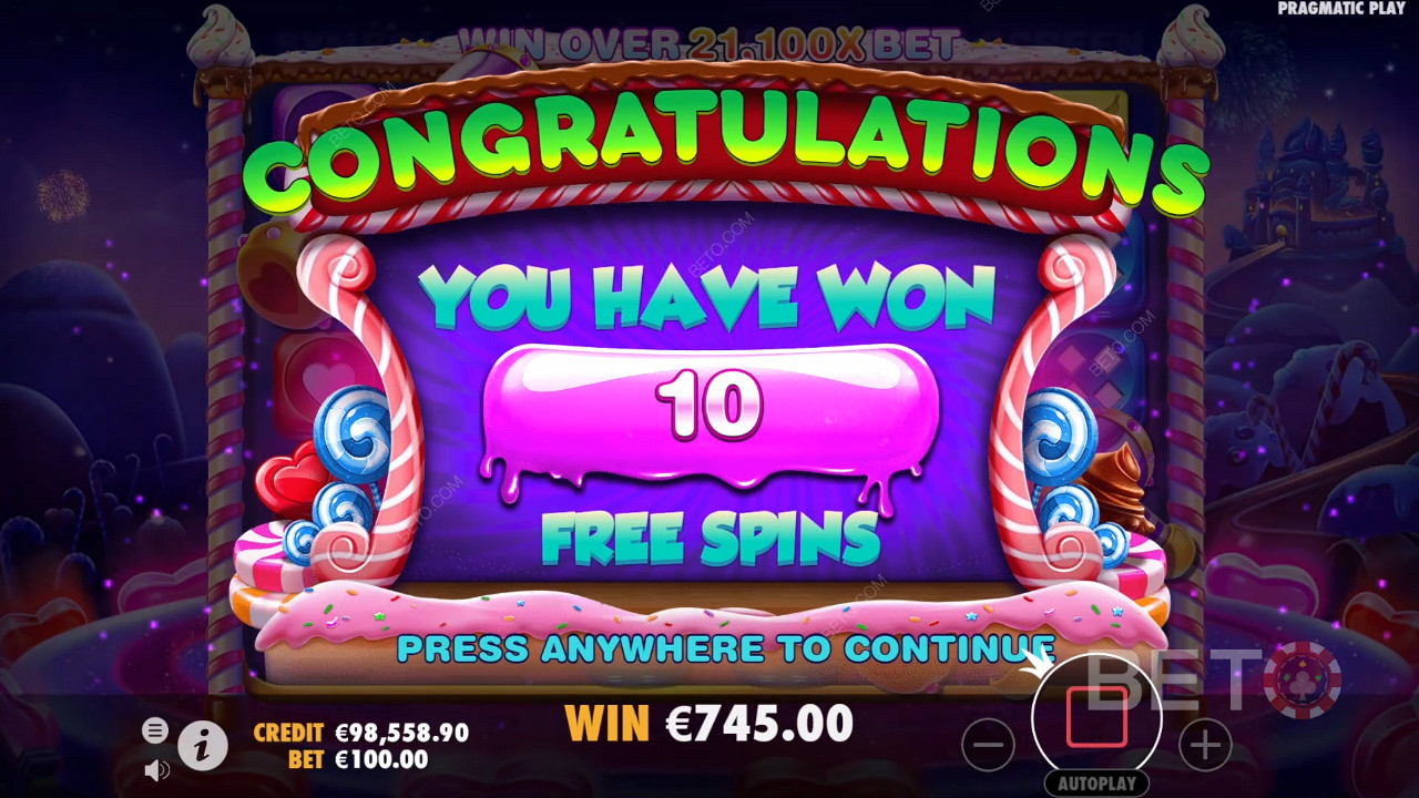 Le funzioni bonus spiegate in Sweet Bonanza Dice da Pragmatic Play
