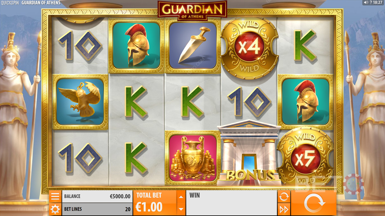 Guardian of Athens Recensione di BETO Slots