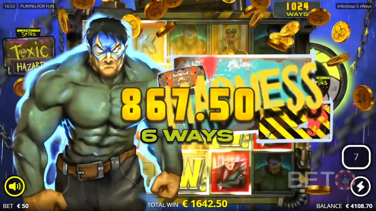 Infectious 5 Recensione di BETO Slots