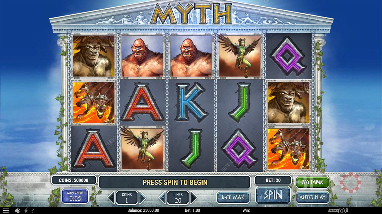 Mito Recensione di BETO Slots