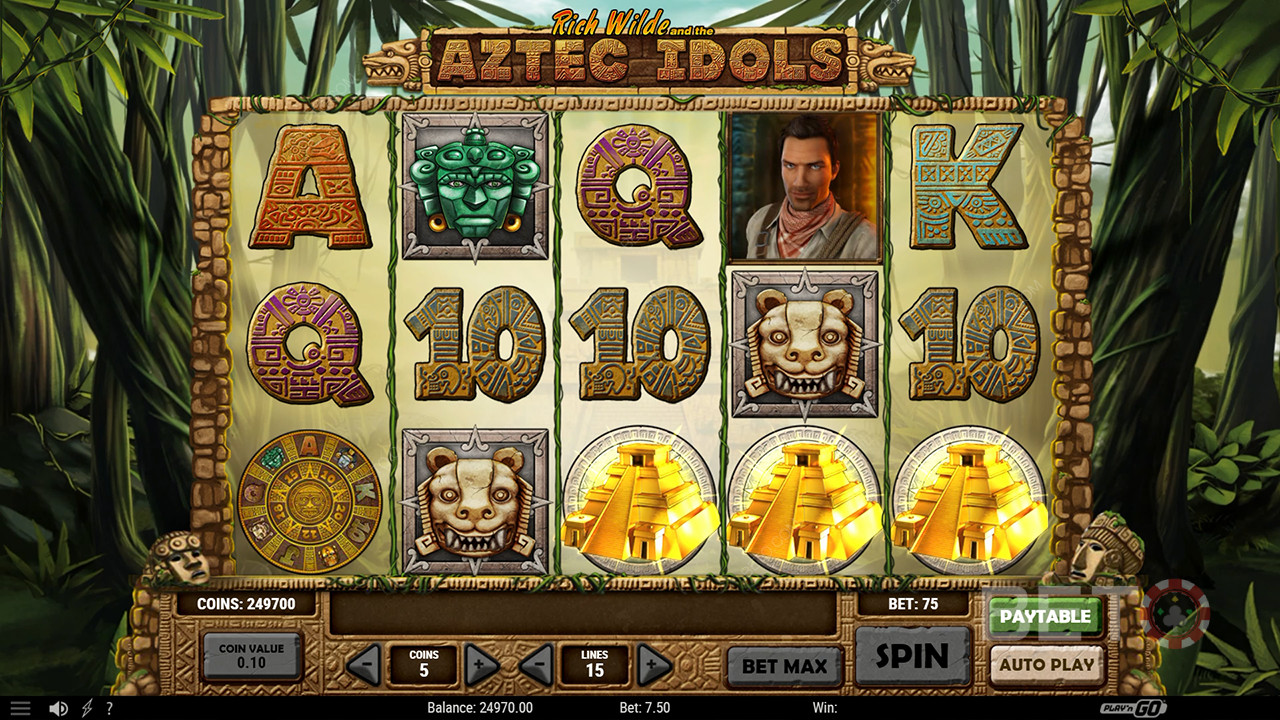Aztec Idols Recensione di BETO Slots