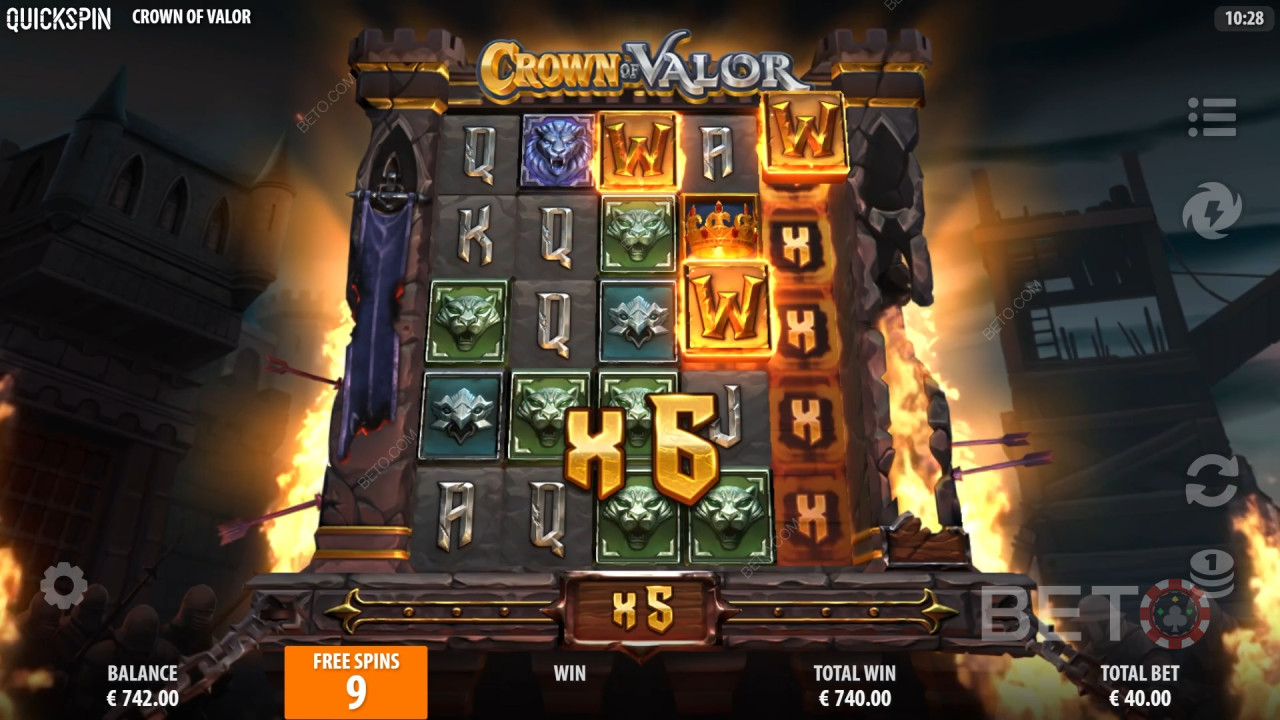 Recensione di Crown of Valor da parte di BETO Slots