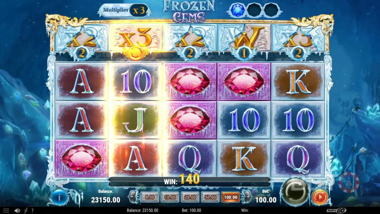Frozen Gems Recensione di BETO Slots