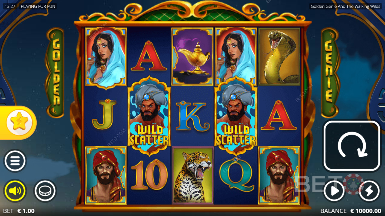 Recensione di Golden Genie da parte di BETO Slots