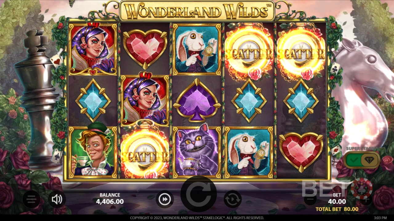 Recensione di Wonderland Wilds da parte di BETO Slots