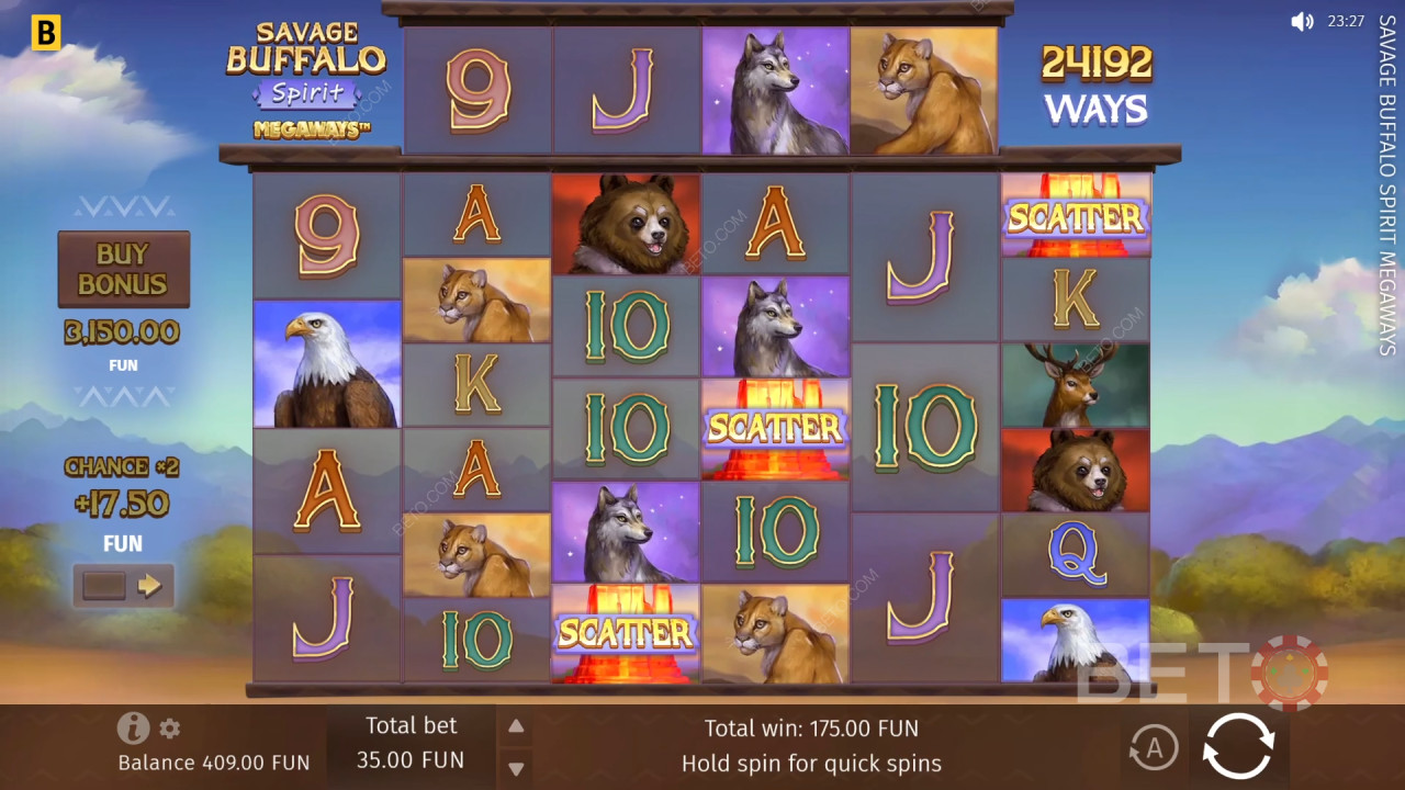 Savage Buffalo Spirit Megaways Recensione da BETO Slots