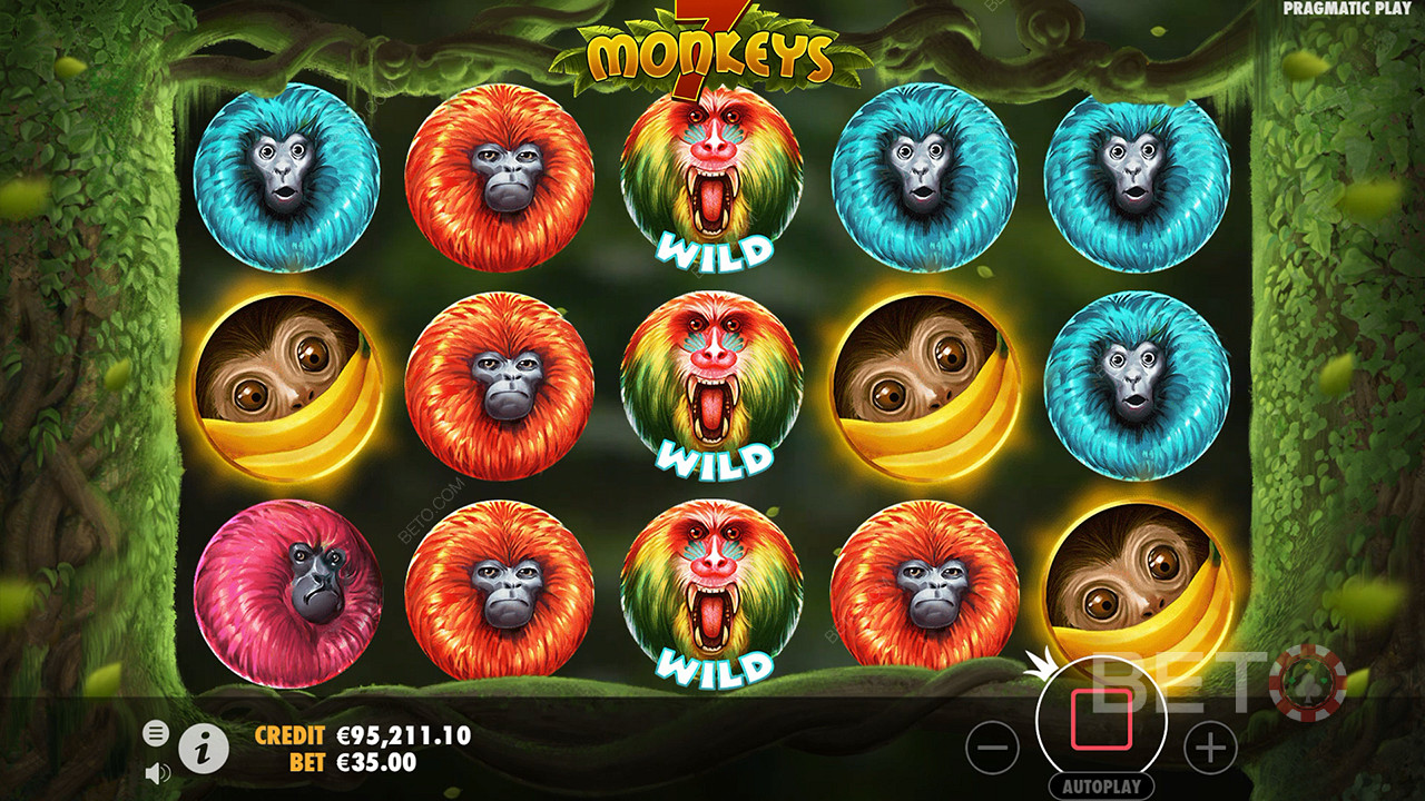 7 Monkeys Recensione di BETO Slots