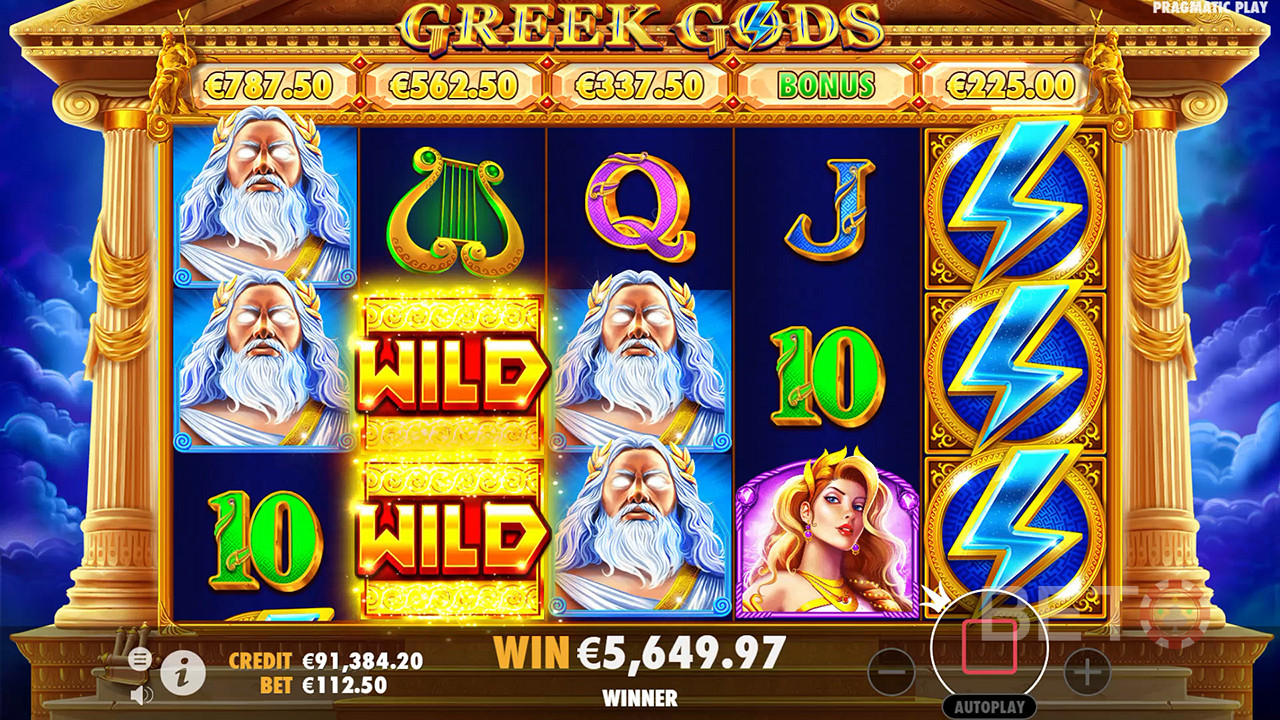 Greek Gods Recensione di BETO Slots