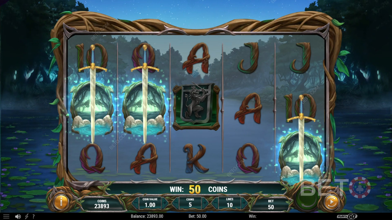 Lord Merlin and the Lady of the Lake Recensione di BETO Slots