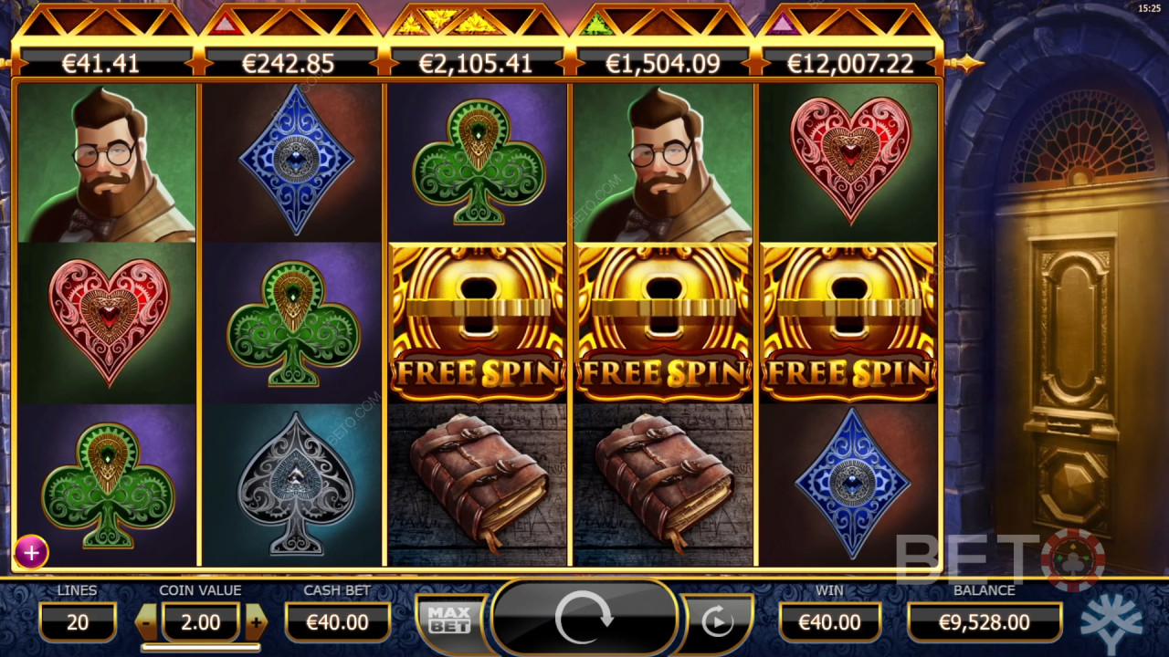 Holmes e le pietre rubate Recensione di BETO Slots