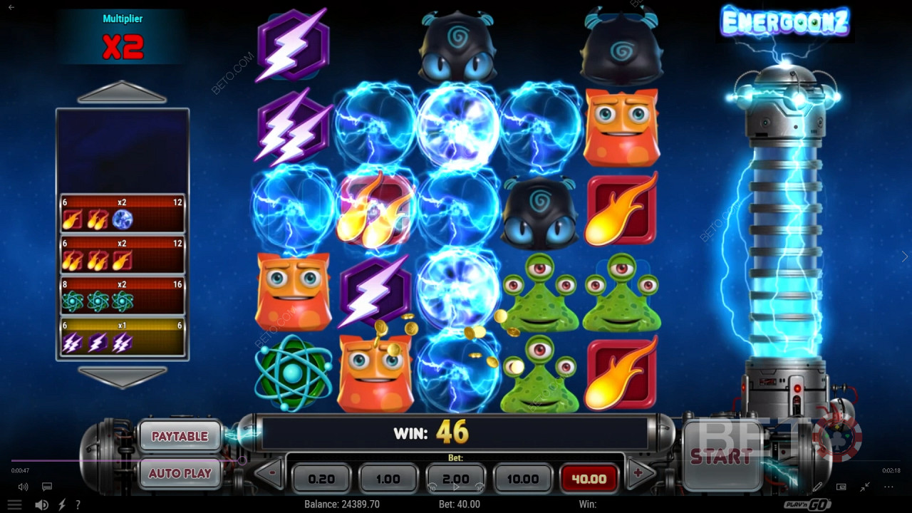 Energoonz Gioco Gratuito