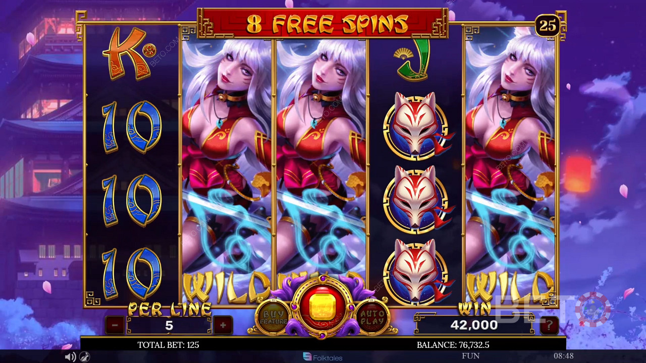 Kitsune's Scrolls Gioco Gratuito