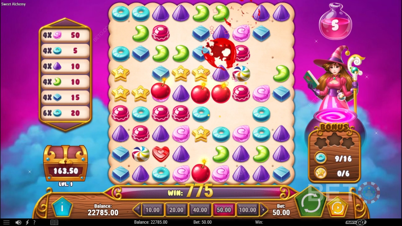 Recensione di Sweet Alchemy da parte di BETO Slots