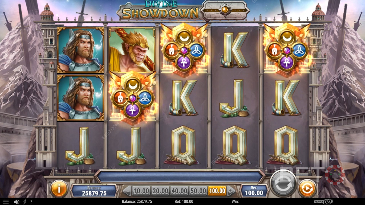 Recensione di Divine Showdown da parte di BETO Slots