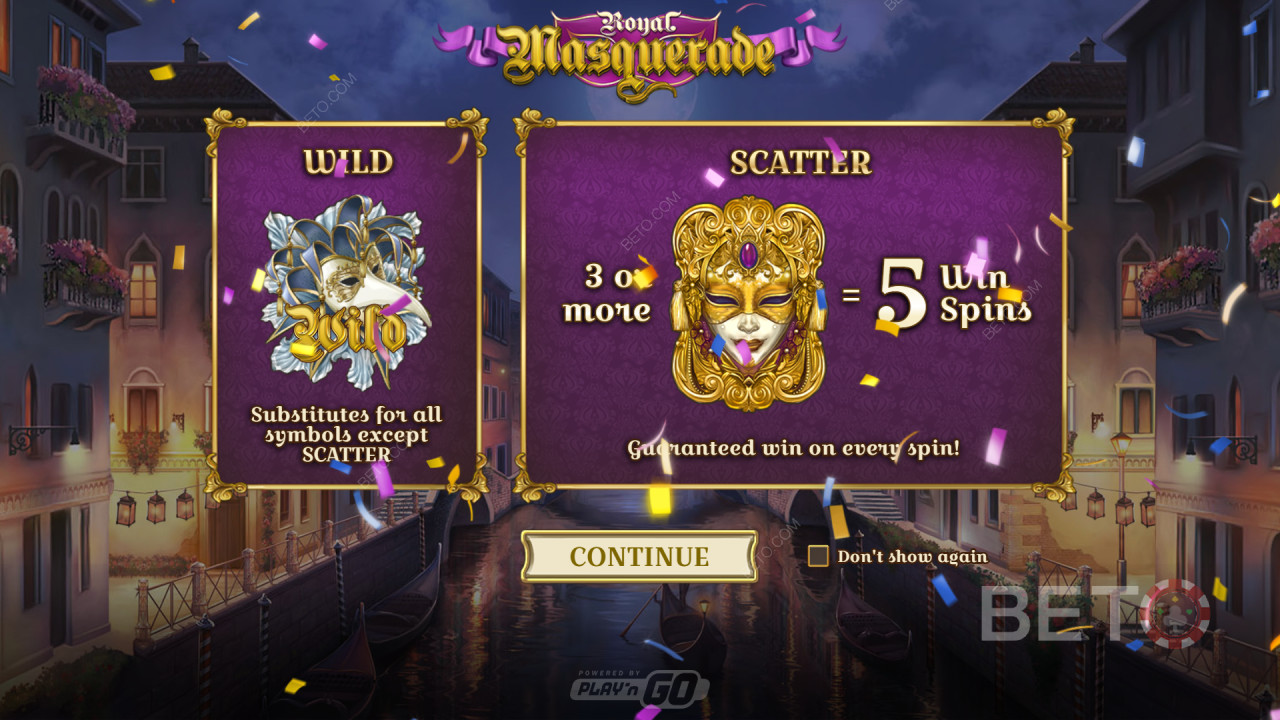 Spiegazione dei contenuti extra in Royal Masquerade di Play