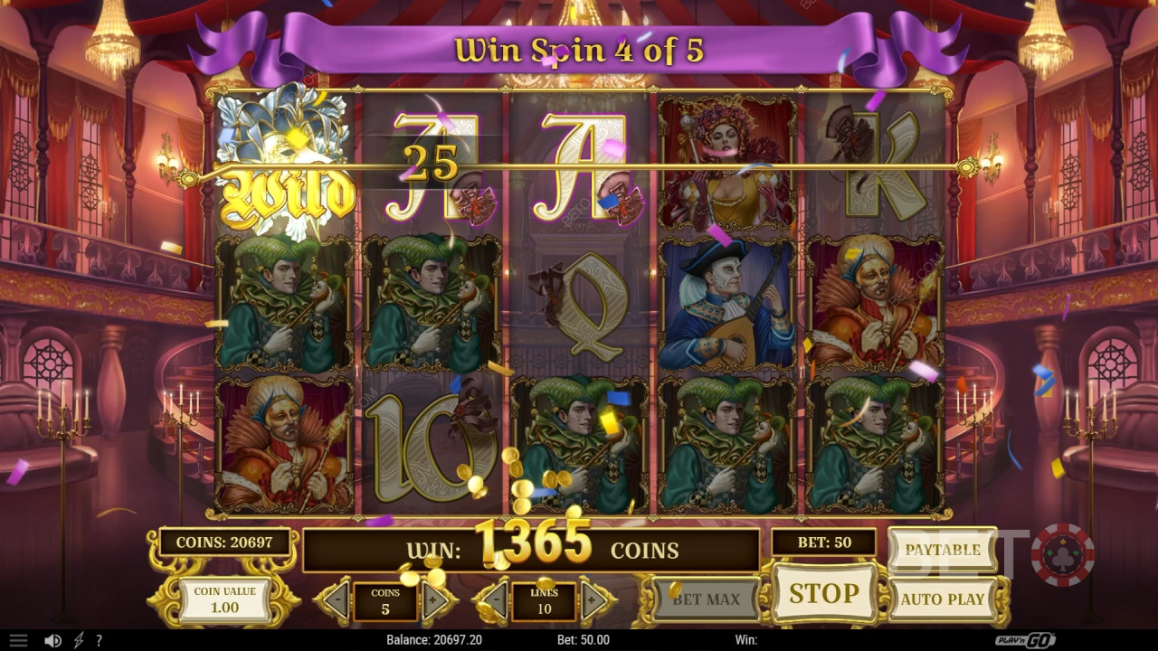 Come giocare a "Royal Masquerade" di Play
