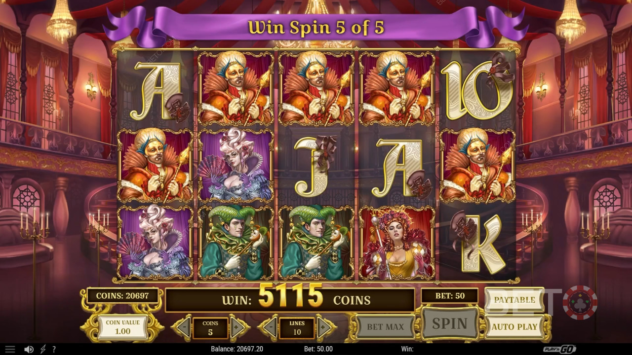 Slot online Royal Masquerade - Il nostro giudizio