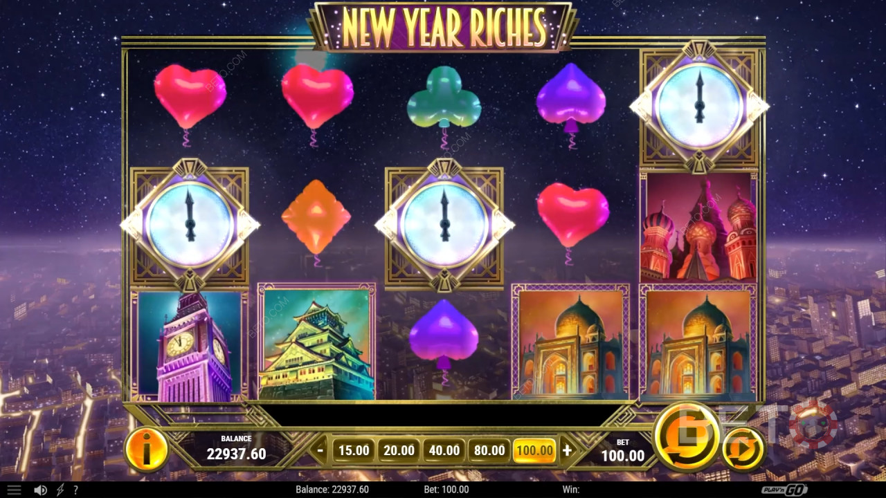 Recensione di New Year Riches da parte di BETO Slots
