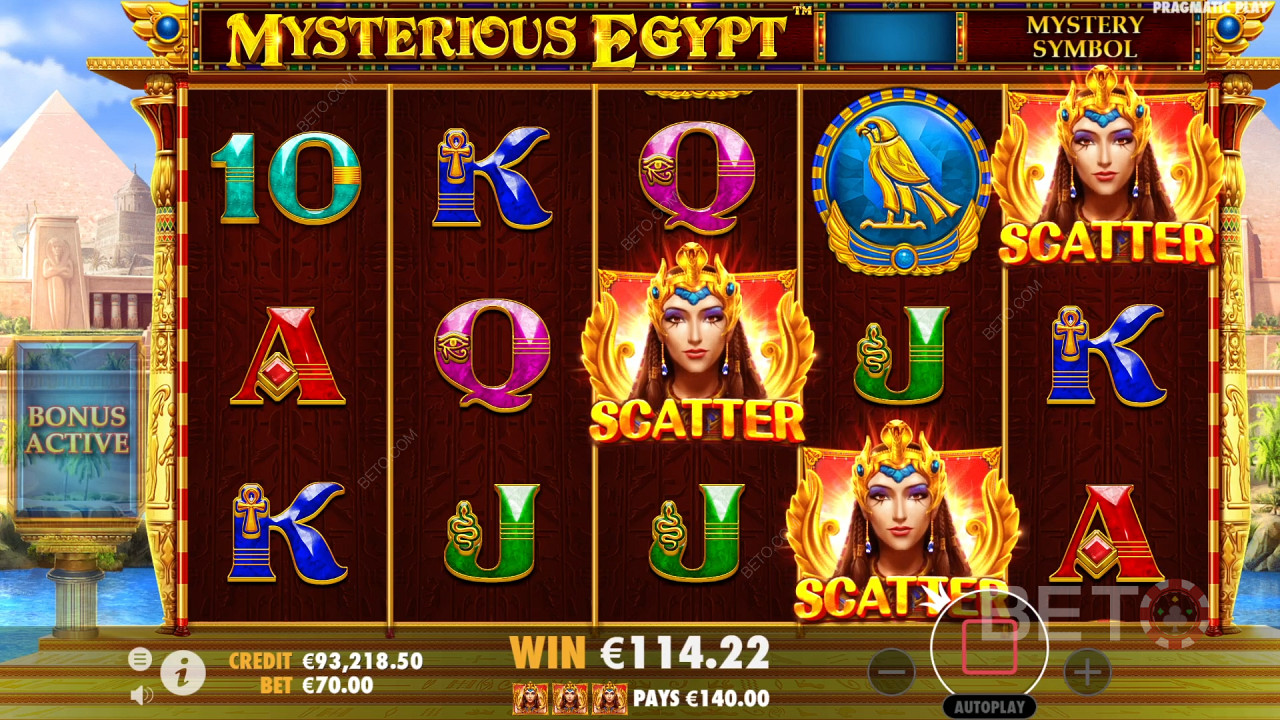 Recensione di Mysterious Egypt da parte di BETO Slots