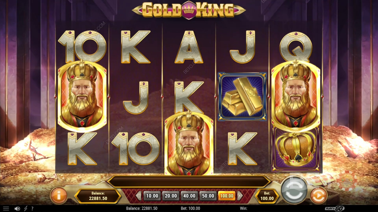 Recensione di Gold King da parte di BETO Slots