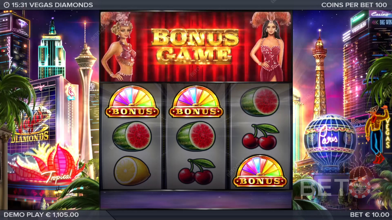 Vegas Diamonds Recensione di BETO Slots