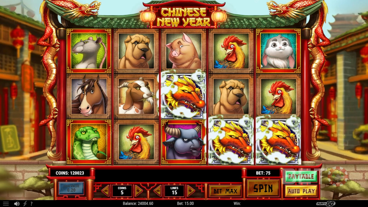 Recensione del Capodanno cinese da parte di BETO Slots