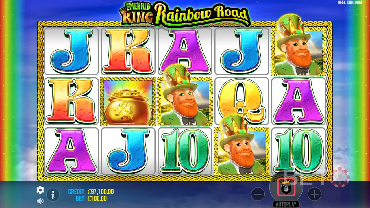 Recensione di Emerald King Rainbow Road da parte di BETO Slots