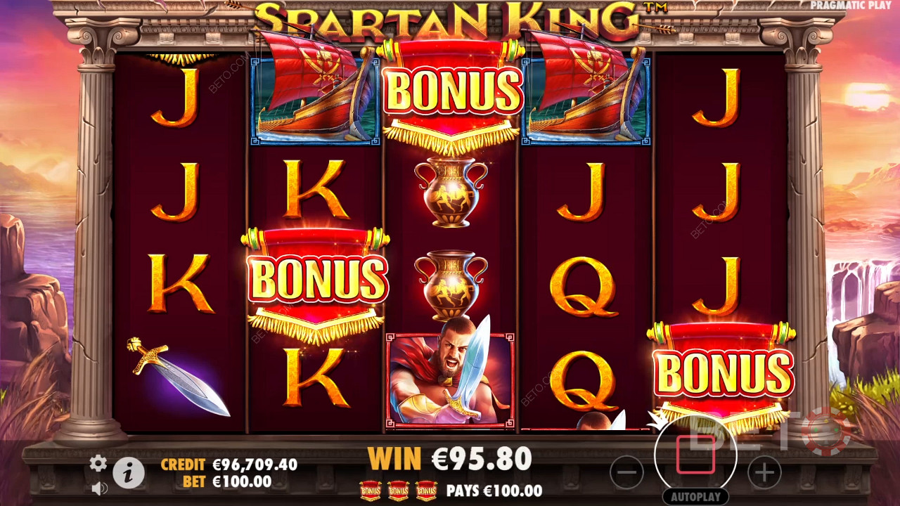 Recensione di Spartan King da parte di BETO Slots